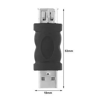 Firewire IEEE 1394 6 Pin Female USB 2.0 Type A Male Adapteris Adapteris Kamerų, Mobiliųjų Telefonų, Pda MP3 Grotuvas