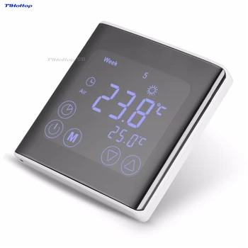 Floureon BYC17GH3 LCD Jutiklinis Ekranas Kambario grindų Šildymo Termostatas Savaitės TLHOTTOP