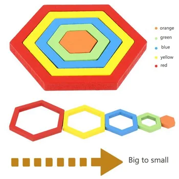 Formos Pažinimo Valdyba Vaikų Dėlionės, Mediniai Žaislai Vaikams Švietimo Žaislas Kūdikiui Montessori Mokymo Rungtynės Plytų Žaislai