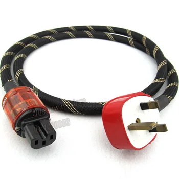 FURUTECH laisvo deguonies vario Britų Standarto HIFI maitinimo kabelis 16mm garsiakalbio maitinimo kabelis