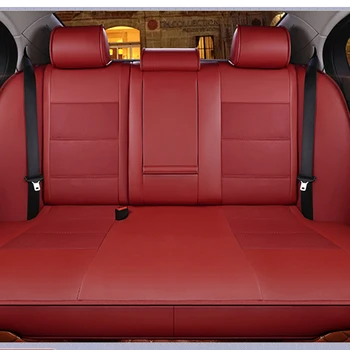 FUZHKAQI Užsakymą Oda automobilių sėdynės padengti JAC S2, S3, S5 RS M2 A30 A13 M3 M5 iEV6S T6 M4 A60 iEV S7 iEV7S Automobilių Sėdynės Padengti