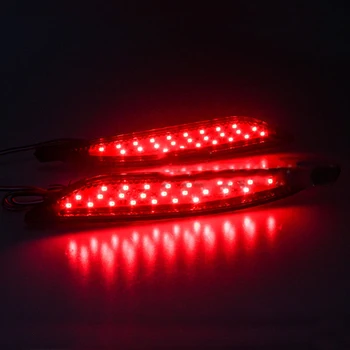 Galinis Kairysis LED Objektyvas Bamperis Stabdžių Šviesos Atšvaitas Tinka Hyundai Sonata 8 2011 2012 2013