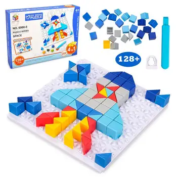 Geometrinių Figūrų Montessori Įspūdį Rūšiavimo Matematikos Plytų Ikimokyklinio Mokymosi Švietimo Žaidimas Kūdikių Bamblys Žaislai Vaikams