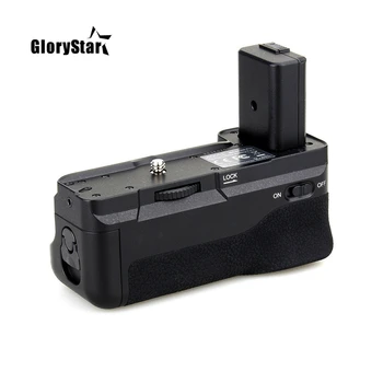 GloryStar MK-A6300 Vertikalus Multi-Power Battery Ranka Rankena Sony A6300 A6000 A6400 Kameros darbas su 1 arba 2 NP-FW50 baterija