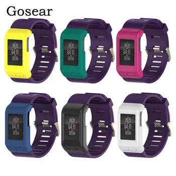 Gosear Screen Protector Apsauginės Silikoninės Padengti Shell Garmin vivoactive HR Smart Watch Priedai