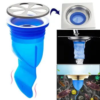 Grindų Drenažo ir Dezodorantas Silikono Core Vonios kambarys Skalbimo Mašina Kanalizacijos Vamzdis Apvalus Anti-vandens ir Vabzdžių Įrodymas Šerdis