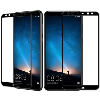 Grūdintas Stiklas Samsung Galaxy A5 A3 A7 J7 2017 J2 Pro A8 2018 A750 Raštas Visišką Ekrano Apsauginė Smūgiams Atsparių Filmas