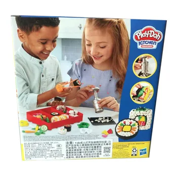 Hasbro Play Doh Kūrybinės Virtuvės Serijos Skanų Suši Rinkinį, Vaikų Plastilino Žaislą Dovanų