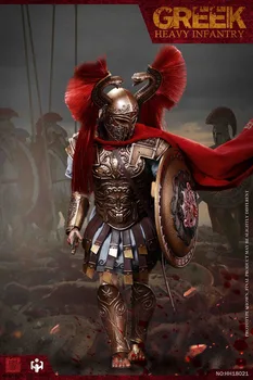 HHMODEL & HAOYUTOYS 1/6 Masto HH18021 Imperijos Legiono graikų Sunkiųjų Pėstininkų Modelis, Pilnas Komplektas 12