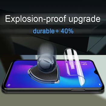 Hidrogelio Plėvelės Samsung Galaxy A51 A71 A50 Screen Protector, Pilnas draudimas Apsaugos Ne Grūdintas stiklas Samsung A51 A71 5G