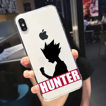 Hunter X Hunter HXH Anime Telefono dėklas Skaidri minkšta iphone 5 5s 5c se 6 6s 7 8 11 12 plus x mini xs xr pro max