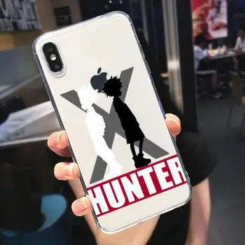 Hunter X Hunter HXH Anime Telefono dėklas Skaidri minkšta iphone 5 5s 5c se 6 6s 7 8 11 12 plus x mini xs xr pro max