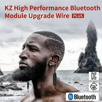 IPX5 atsparumas Vandeniui Prakaito Įrodymas, Bluetooth V4.2 Modulis Belaidžio Atnaujinti 95 cm + 5 cm Kabelio KZ ZSN / ZSN PRO / ZS10 PRO laisvų Rankų įranga