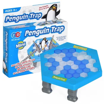 Išsaugoti Pingvinas Ledo Laužymas Didžiosios Šeimos Juokingi Darbastalio Žaidimas Vaikui Žaislą Dovanų Kurie Padaryti Pingvinas Nukristi Prarasti Šį Žaidimą