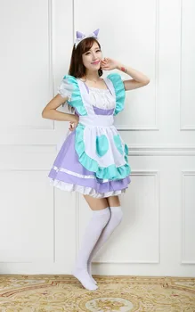 Japonijos rožinė princesė dress žaidimas, animacija, vaidyba cosplay lolita suknelė cute suknelė moterų 2020 m. vasarą nauja suknelė L635