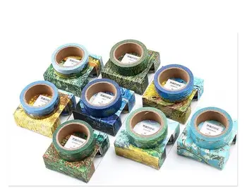 Japoniško Washi Tape Dekoratyvinis Lipnios Juostos Dekoratyvinės Juostos Užrašų Knygelė Popierius, Maskavimo Lipdukas, Nustatyti Nuotraukų Albumą Washi Tape Rinkinys