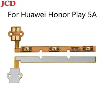 JCD Naujos Maitinimo Mygtuką Perjungti garso Mygtuką, garso Išjungimo įjungimo / Išjungimo Flex Kabelis Huawei Honor Žaisti 5A maitinimo Tūris flex kabelis