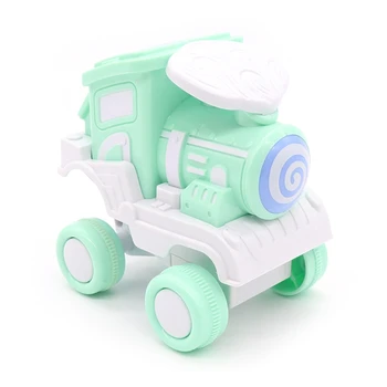 Kalnelius Inercijos Žaislas Automobilis Paspauskite Traukinio Stunt Slopinti Automobilių Modelį Vaikai 23GD