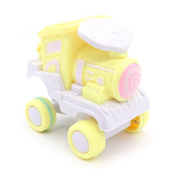 Kalnelius Inercijos Žaislas Automobilis Paspauskite Traukinio Stunt Slopinti Automobilių Modelį Vaikai 23GD