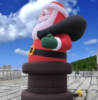 Kalėdinė dekoracija pripučiamų kalėdų senelis Kalėdų animacinių filmų