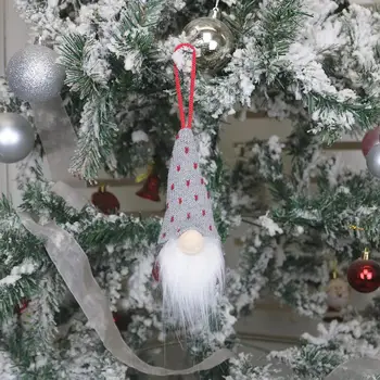 Kalėdų Beveidis Gnome Santa Kalėdų Medžio Kabo Ornamentu Lėlės Dekoro Namų Pakabukas Dovanos Linksmų Kalėdų, Naujųjų Metų 2021