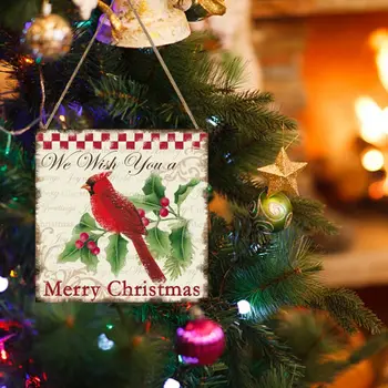 Kalėdų Medinis Pakabukas Kalėdų Medžio Patalpų Lauko Dekoro Sveiki Kalėdų Kalėdų Dekoracijos