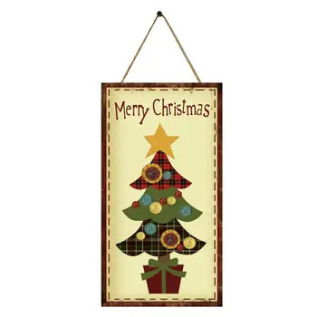 Kalėdų Medinis Pakabukas Kalėdų Medžio Patalpų Lauko Dekoro Sveiki Kalėdų Kalėdų Dekoracijos