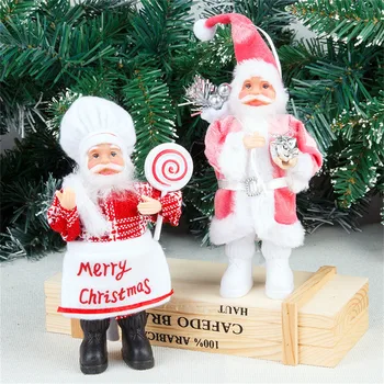 Kalėdų Nuolatinis Kalėdų Senelio Lėlės Statulėlės Surinkimo Stalo Dekoravimas Ornamentais Atostogų Dovanų Kalėdų žaislas