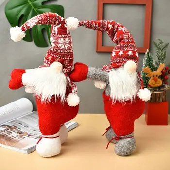 Kalėdų Švedijos Santa Gnome Lėlės Lango Užuolaidėlė Sagtis Bakų Tvirtinimo Laikiklis Dekoras