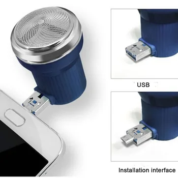 Kelionės Razor Mini USB Išmanųjį telefoną Skutimosi, Skirta 