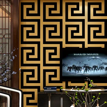 Kinijos tapetai klasikinis Kinų stiliaus Zen kambarį šiuolaikinės paprasta nauja Kinų stiliaus atgal, TV foną wallpape
