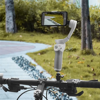 Kišeninis Gimbal Kamera Dviračio Rankenos Laikiklis, Skirtas DJI OM 4 OSMO Mobiliojo ryšio 3 / 2 Stabilizatorius