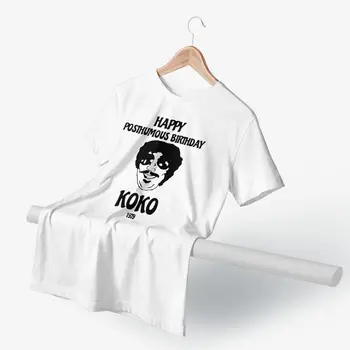 Koko Marškinėliai Koko Goldsein Duoklė T-Shirt Mens Didelis Marškinėliai, Trumpas Rankovėmis Medvilnės Marškinėlius Classic