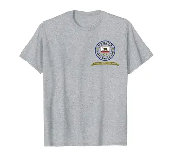 Krav Maga Logotipas Kalifornijos Policijos Live Apsaugoti w/ Garbės T-Shirt
