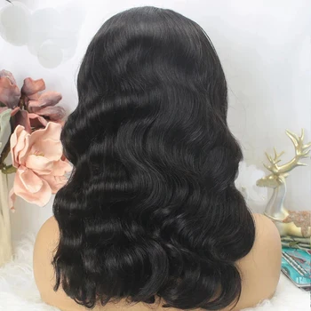 Kūno Banga Lankelis Perukas Žmogaus Plaukų Brazilijos Žmonių Plaukų Perukai Už juodaodžių Moterų PROSA