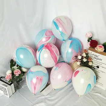 Kūrybinės vaikų dekoravimas balionais agatas balionas 12 inche 3.2 g 10 vnt storas debesų latekso balionas gimtadienio apdailos kolbų