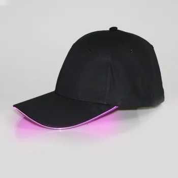 Lauko Teniso Bžūp Sporto LED Šviesos Bžūp Beisbolo kepuraitę Vyrai Moterys Medvilnės Skrybėlę Cool, Madinga Skrybėlė