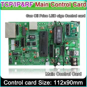 Led ženklas kontrolės valdybos visų dujų, naftos kaina modulio pagrindinis kontrolės kortelės TCP/IP&RF kontrolės kortelė