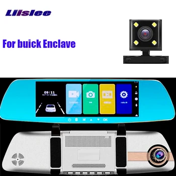 LiisLee 2019 Naujas 7 colių 1080P Automobilių DVR Hd IPS Jutiklinį Ekraną, buick Enclave Paramos loop įrašymo Dual camera