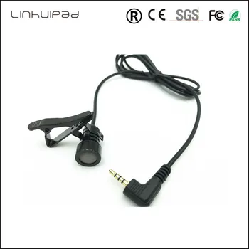 Linhuipad metalo Microphone Mic 2,5 mm, Automobilių Transporto Stereo Radijo GPS DVD Bluetooth Galvos Vienetas