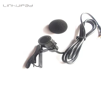 Linhuipad metalo Microphone Mic 2,5 mm, Automobilių Transporto Stereo Radijo GPS DVD Bluetooth Galvos Vienetas