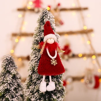 Linksmų Kalėdų Pakabinti Apdailos Mielas Angelas Lėlės Kalėdų Eglutės Kabantys Papuošalai Šalis Naujųjų Metų Dekoracijas namams, Vaikams, Dovanų