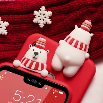 Linksmų Kalėdų TPU Case For Huawei Honor 8X 9X 7A 9 10i 20i Peržiūrėti 10 20 30 P20 Pro Lite 2019 P Smart 2019 Plius Nova 3 3i 5 Byloje
