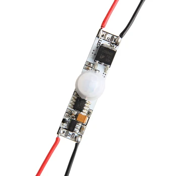 LP-1020 45S Kūno Sensorius Jungiklis Modulis 5A LED Šviesos Juostelės Apšvietimas, Jungikliai Jutikliai