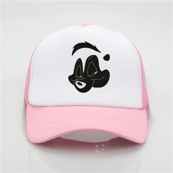 Mados kepurės mielas animacinių filmų logotipą, vyrų ir moterų beisbolo kepuraitę sporto bžūp vasaros saulė bžūp Doodle beisbolo kepuraitę
