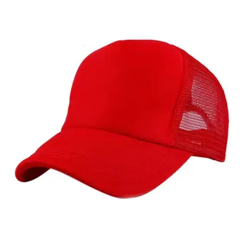 Mados kolonėlė vaikų skrybėlę atsitiktinis vaikų vasaros klasikinis sunkvežimio vairuotojas vaikų beisbolo net bžūp vaikų saulės skrybėlę