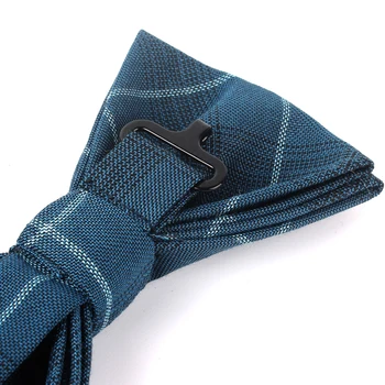 Mados Pledas Marškiniai, Peteliškė Vyrams Klasikiniai Bowtie Verslo Vestuvių Bowknot Suaugusiųjų Mens Bowties Kaklaraiščiai Juodas) Blue (Mėlynas Kaklaraištis