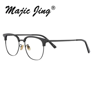 Magija Jing ultem ir metalo RX optinių rėmelių trumparegystė akiniai akiniai recepto akiniai 50025