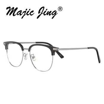 Magija Jing ultem ir metalo RX optinių rėmelių trumparegystė akiniai akiniai recepto akiniai 50025