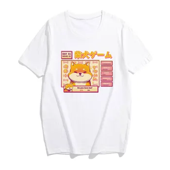 Marškinėliai korėjos Mielas animacinių filmų Japonijos atsitiktinis Ulzzang tee viršūnes pankų drabužių harajuku derliaus albumą, print t shirt feminina Viršuje tee